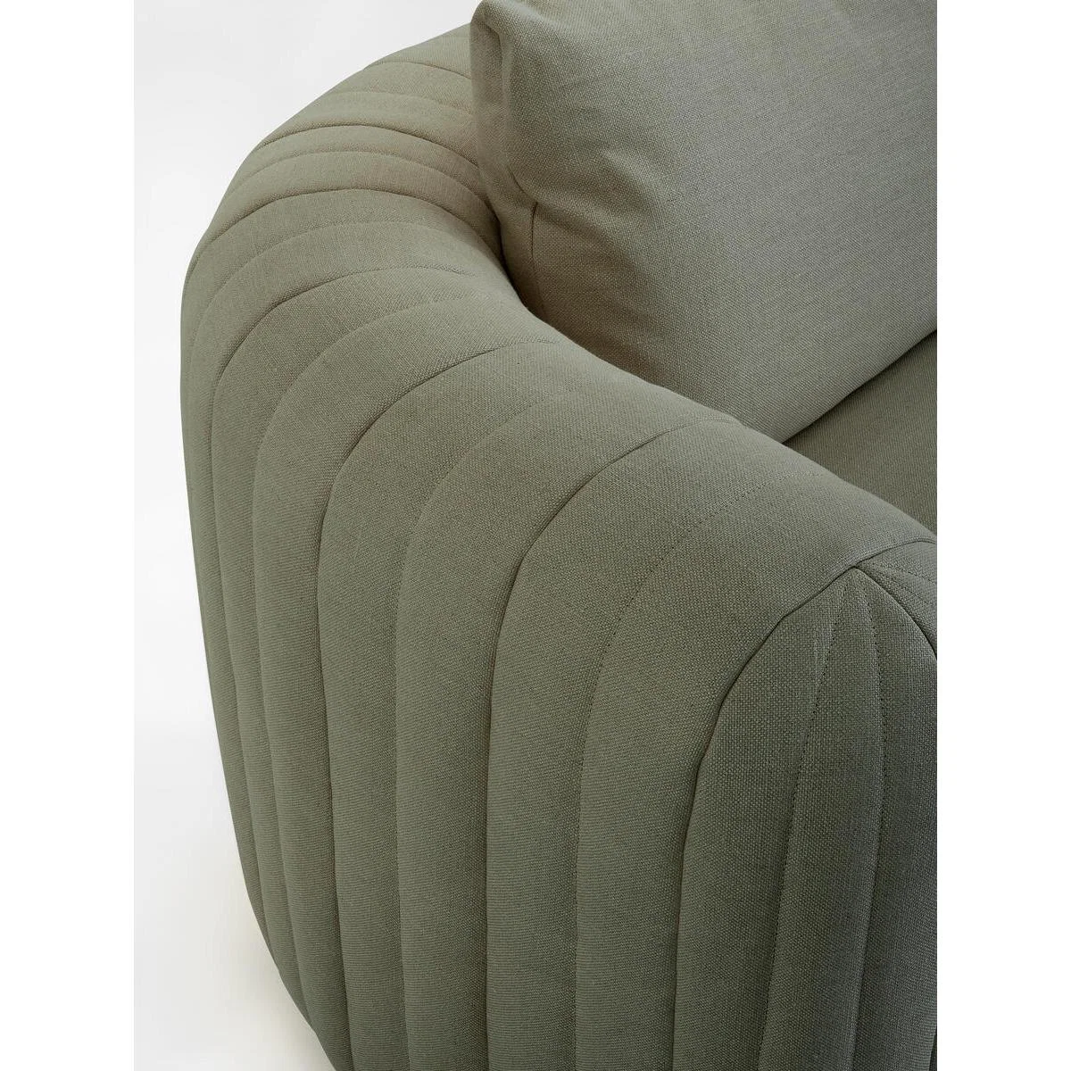Vivienne Modular Sofa, 4 Seater, Linen Loden, UK – image 7