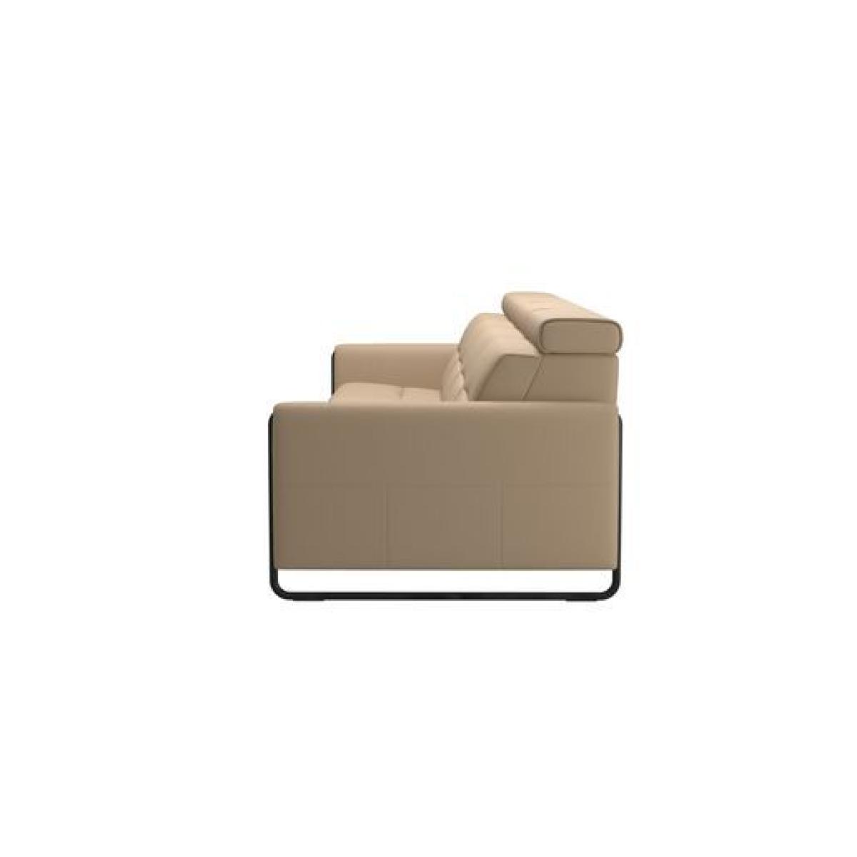 Stressless Emily 4 Seater Sofa - Steel Arms Emily 4 Seater Sofa Steel Arm - PalomaCori Leather – image 3