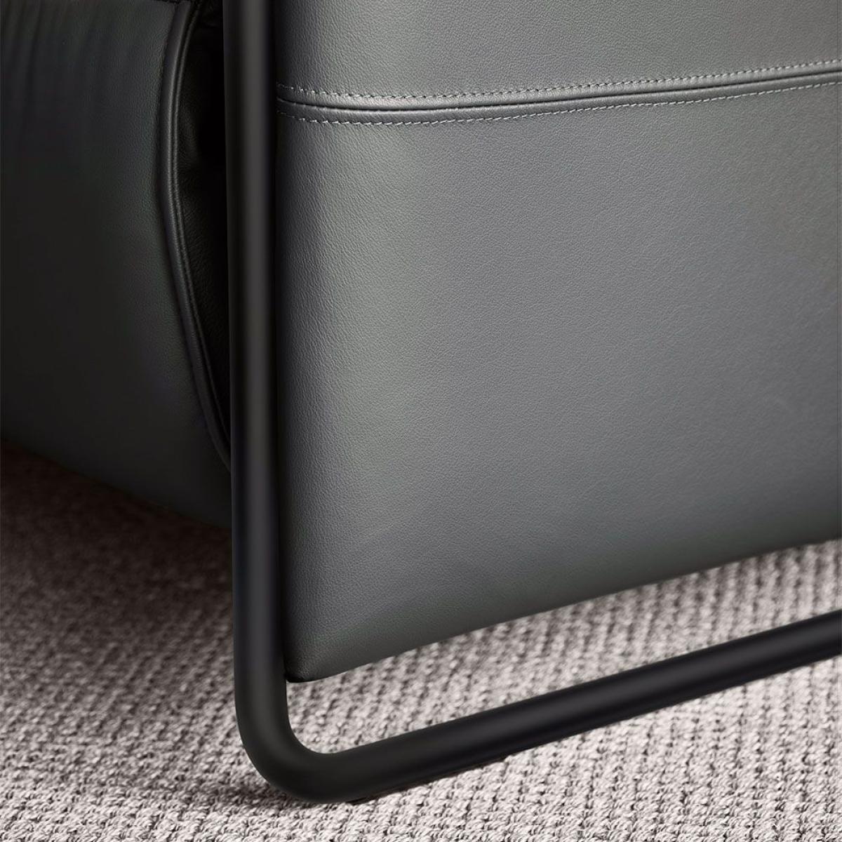Stressless Emily 4 Seater Sofa - Steel Arms Emily 4 Seater Sofa Steel Arm - PalomaCori Leather – image 8