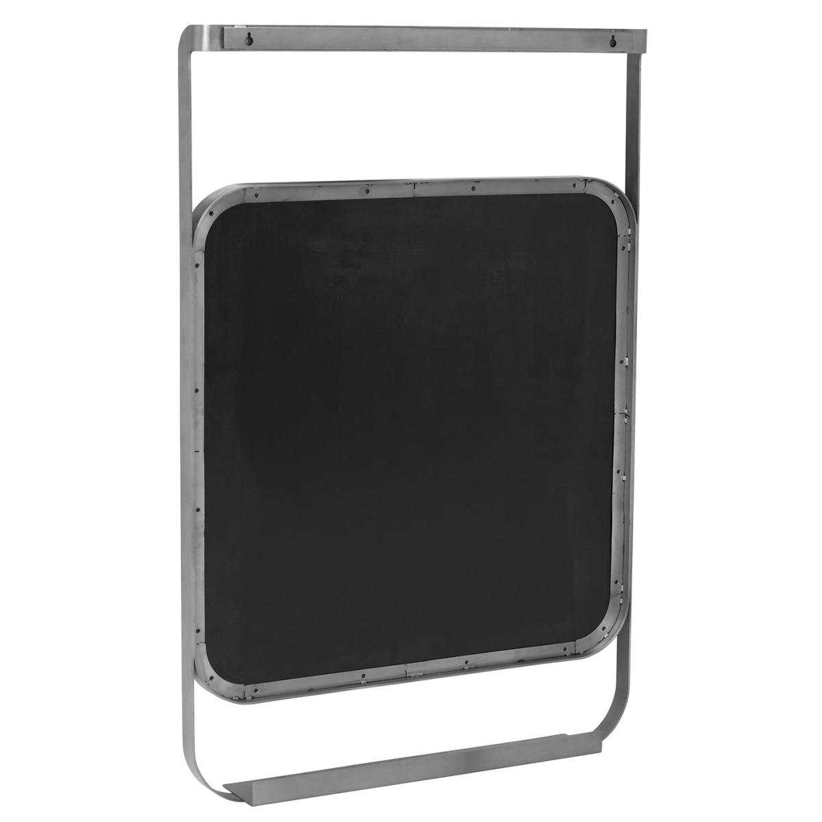 Morandi Hanging Mirror With Shelf, Silver Metal | Barker & Stonehouse – image 5
