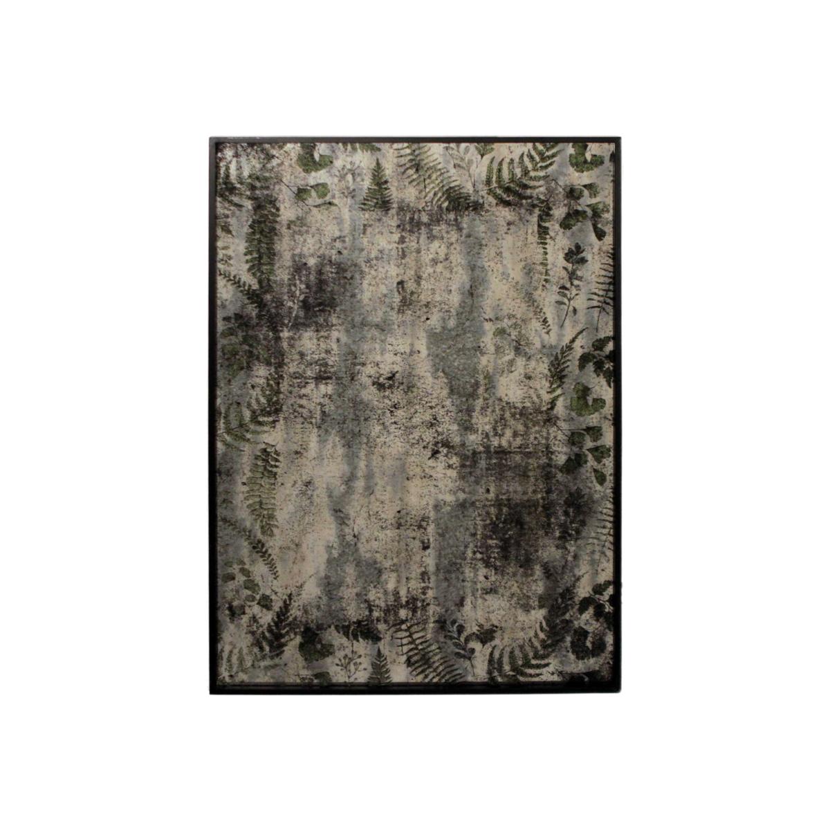 Decorative Fern Mirror, Grey | Barker & Stonehouse