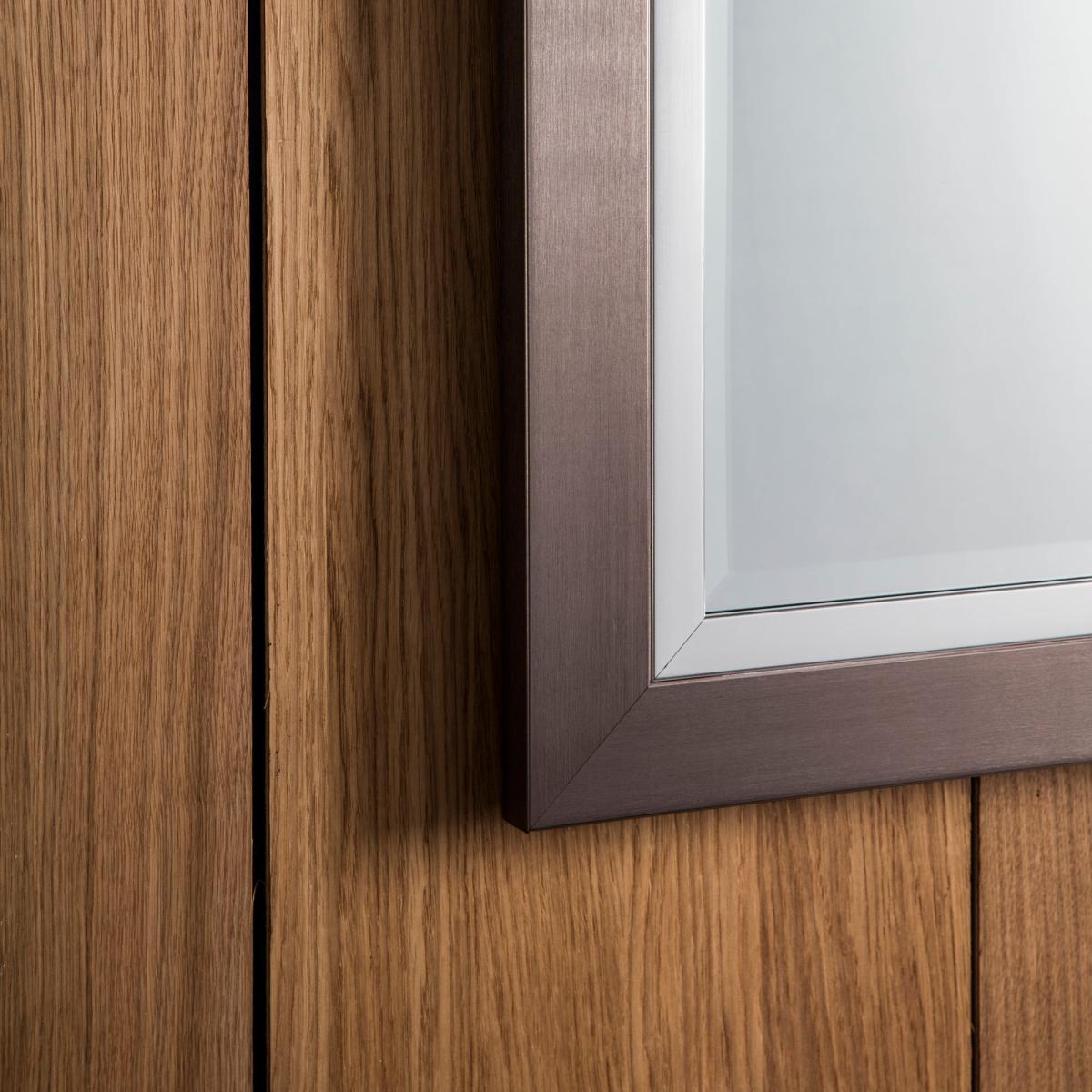 Rylston Leaner Mirror Silver Effect – image 2