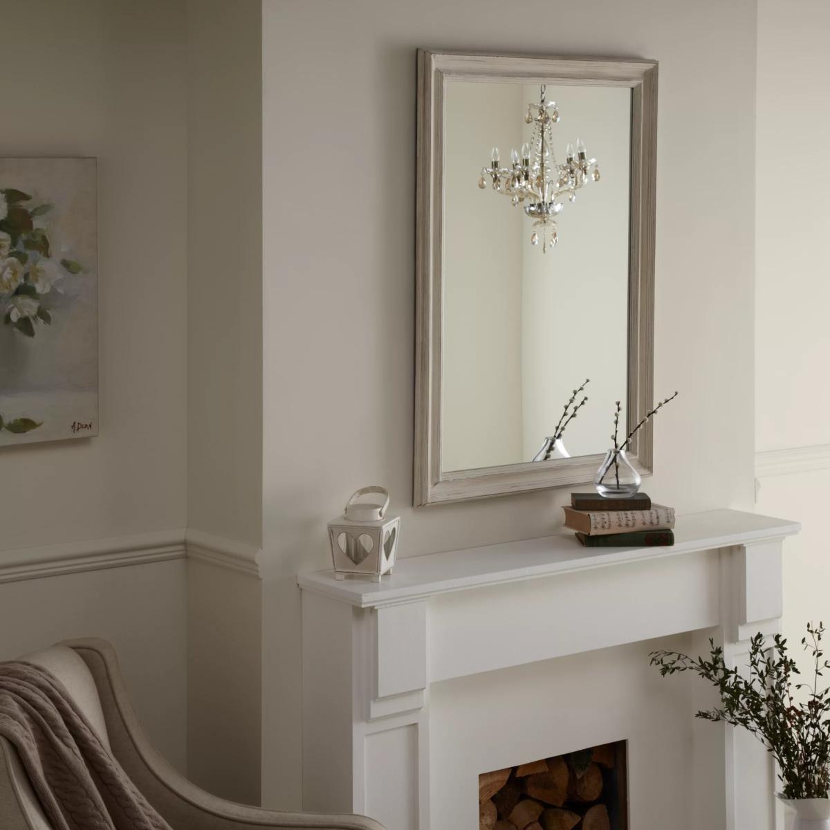 John Lewis & Partners Distressed Mirror, Cream, 102 x 72cm – image 5