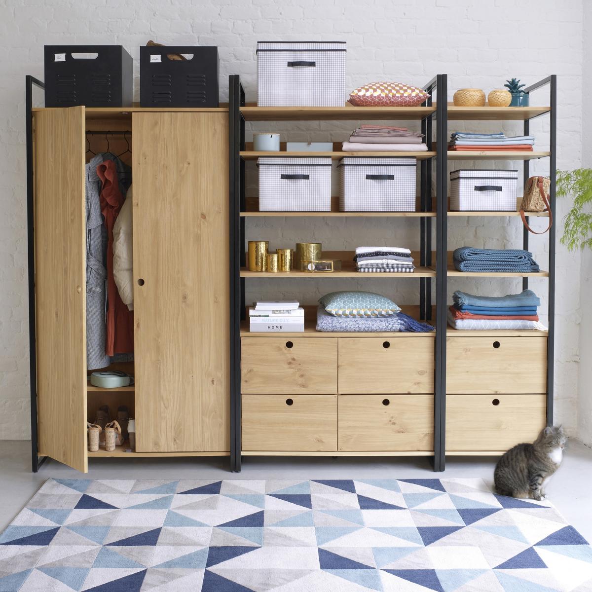 Hiba 2-Shelf Dressing Mirror – image 7