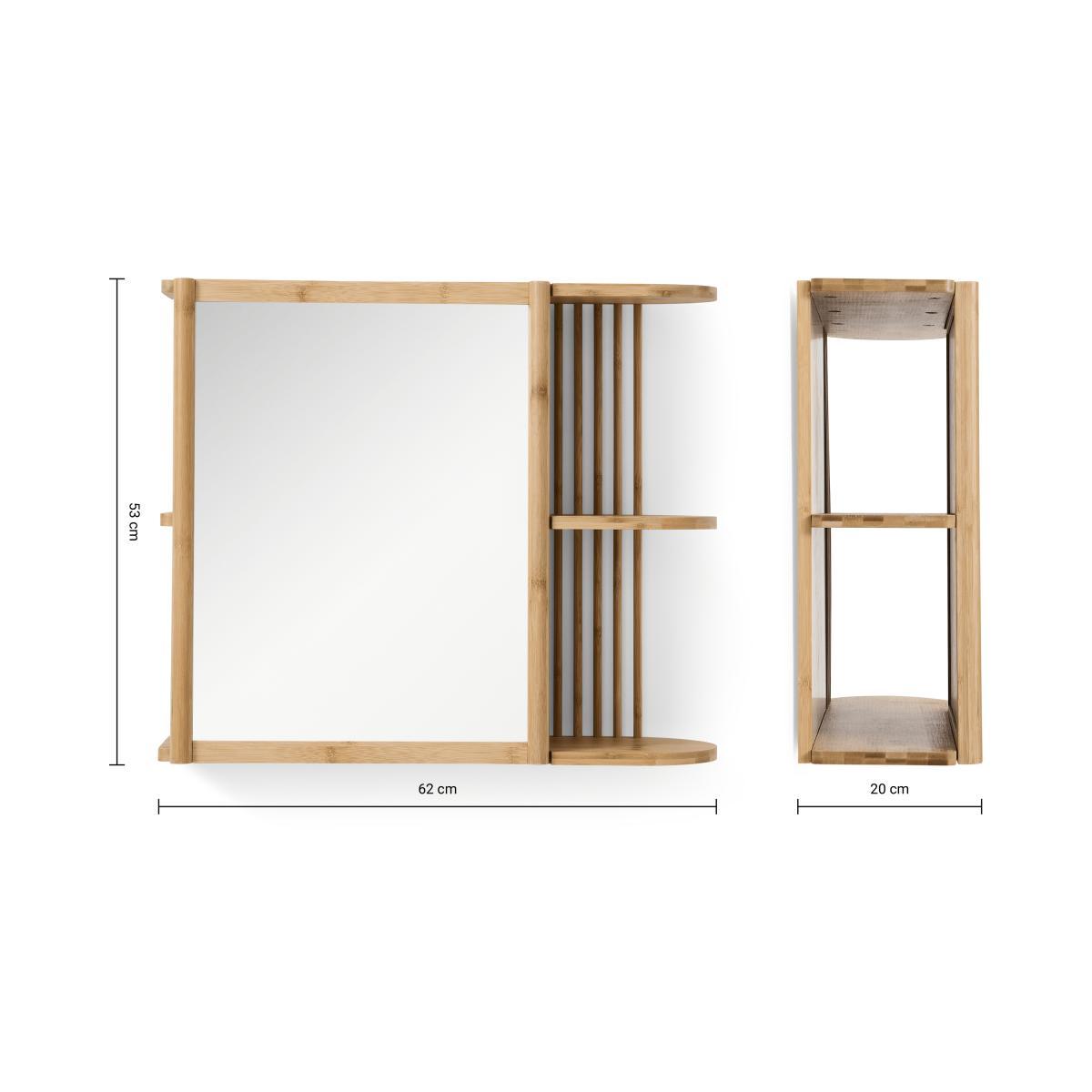 Gian Storage Mirror, Natural Bamboo – image 8