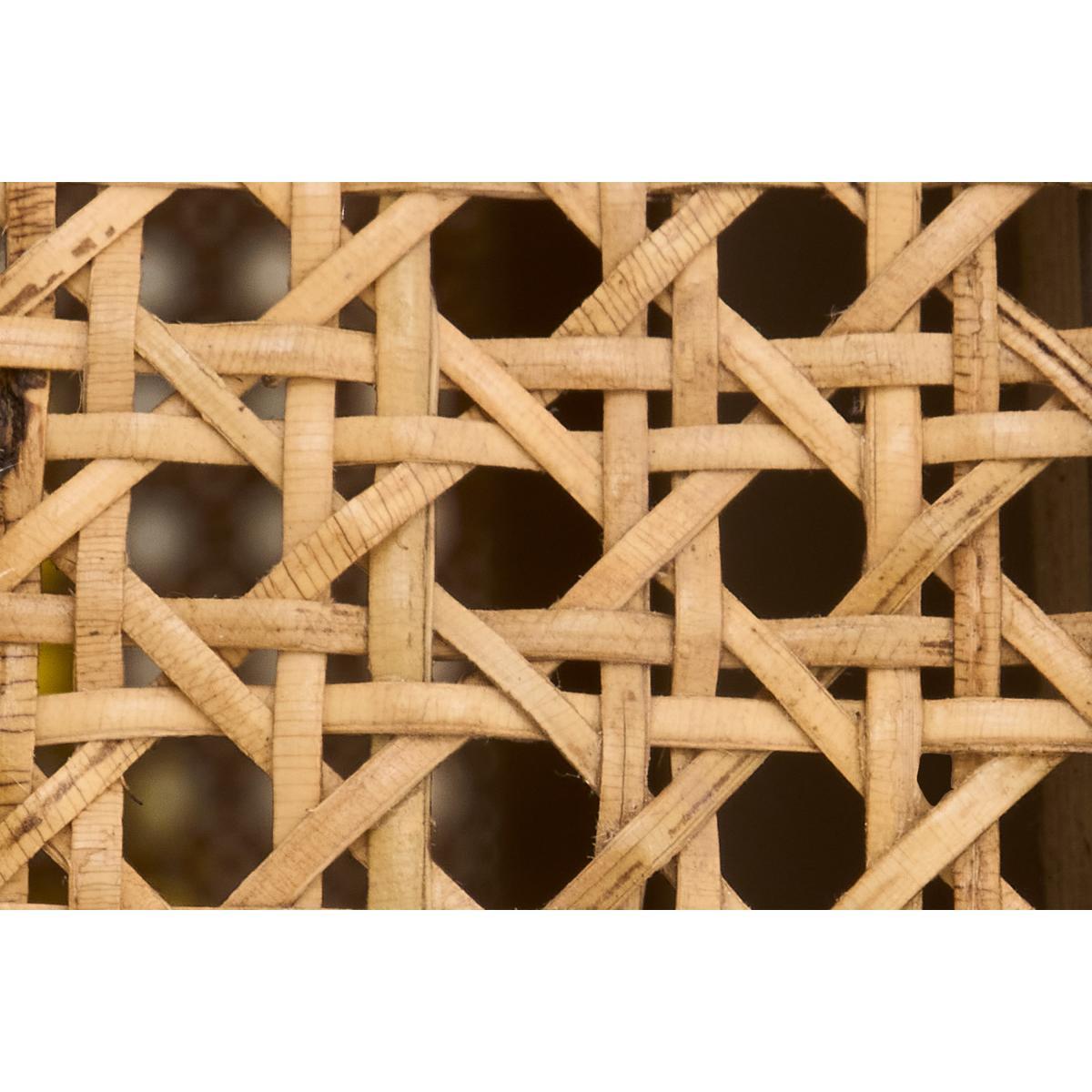 Lumera Leaner Mirror, 70 x 180 cm, Taupe Rattan – image 7