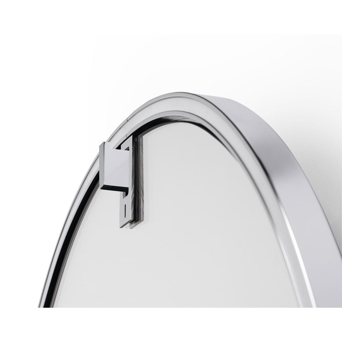 La Plus Belle Illuminated mirror - LED / By Starck - H 205 cm by Flos Copper/Metal – image 7