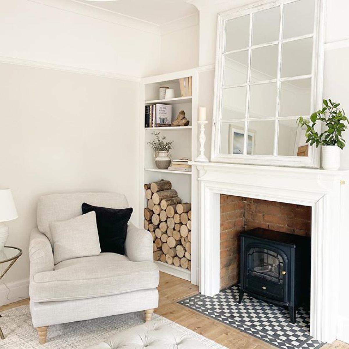 Gallery Direct Costner Mirror Antique White – image 2