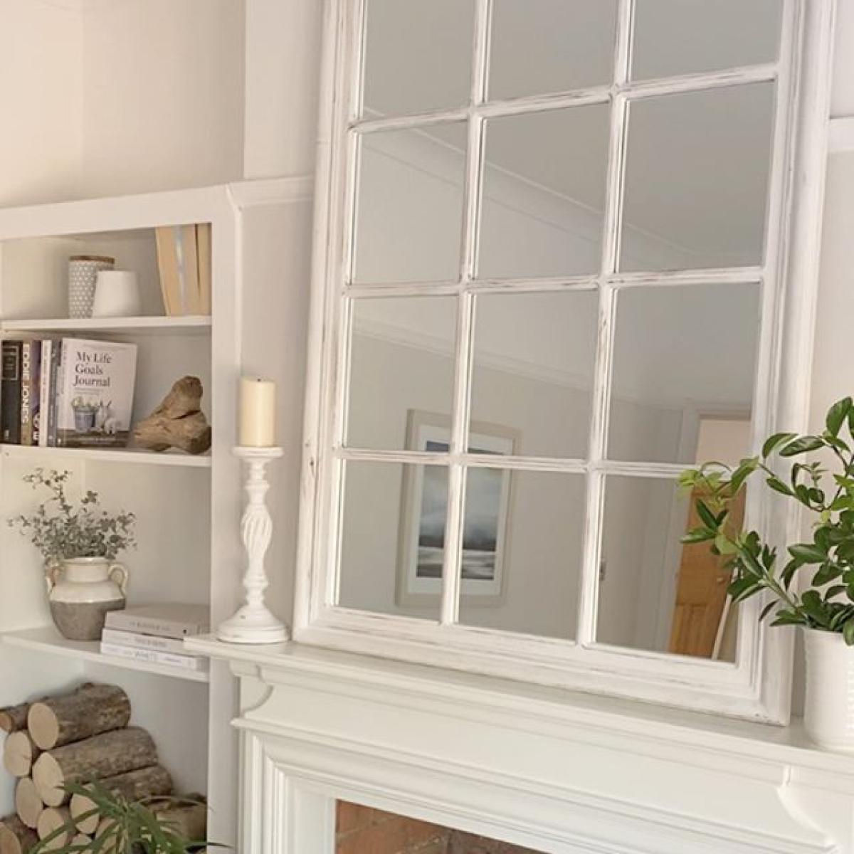 Gallery Direct Costner Mirror Antique White – image 3