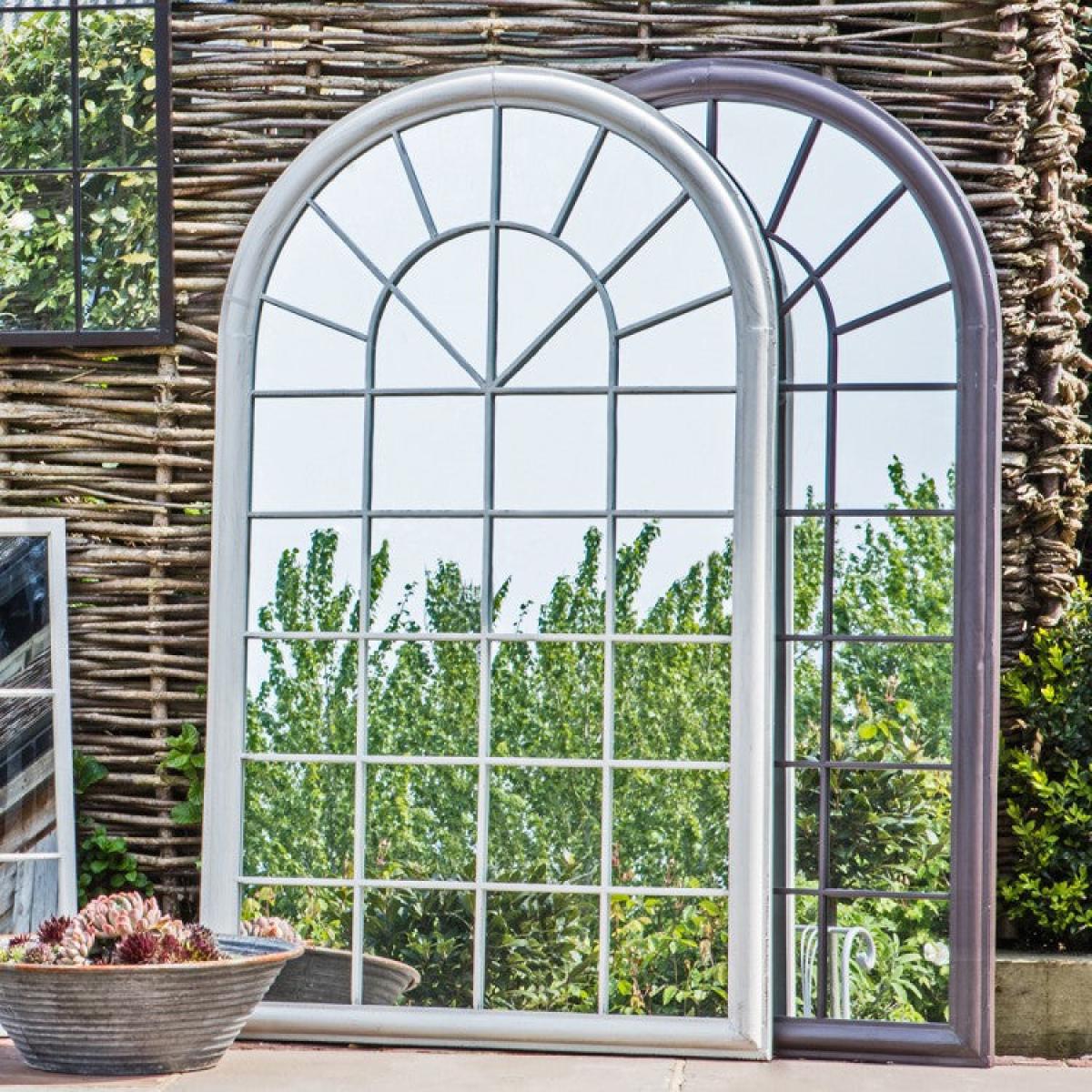 Gallery Direct Orlanda Outdoor Mirror / Ember – image 2