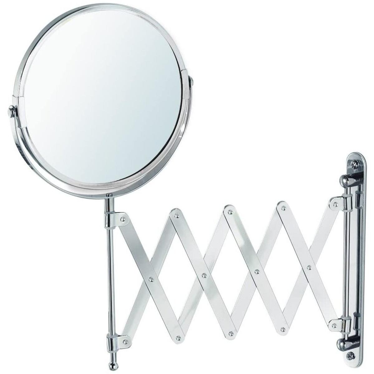 Extendable Wall Mounted Chrome Mirror - Mirror – image 2