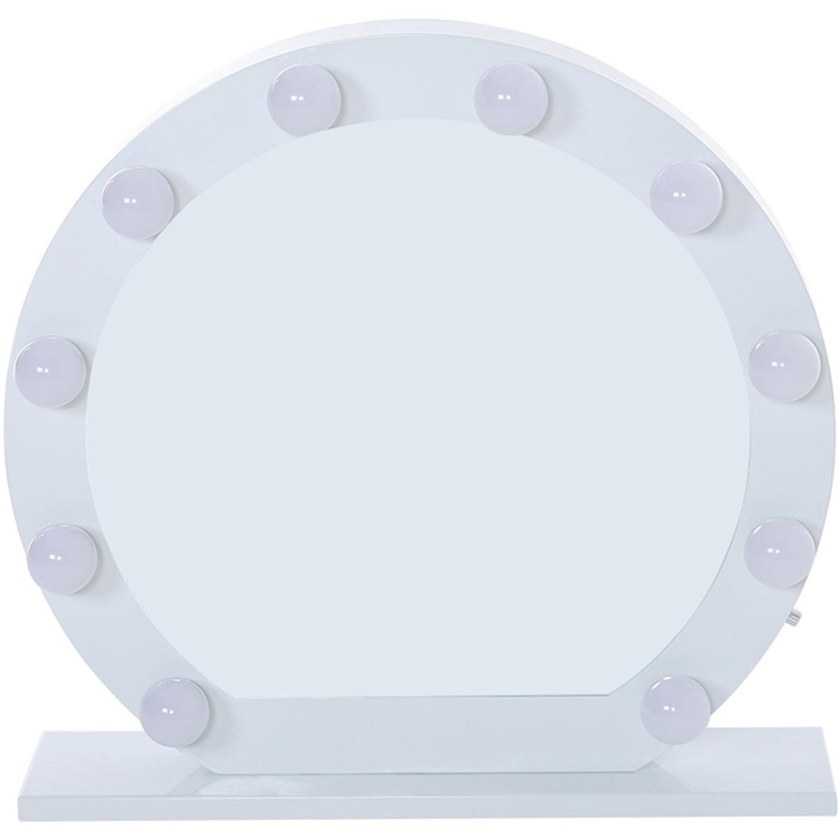 Hollywood Standard Cold White Vanity Mirror with LED - White / 50cm – image 12