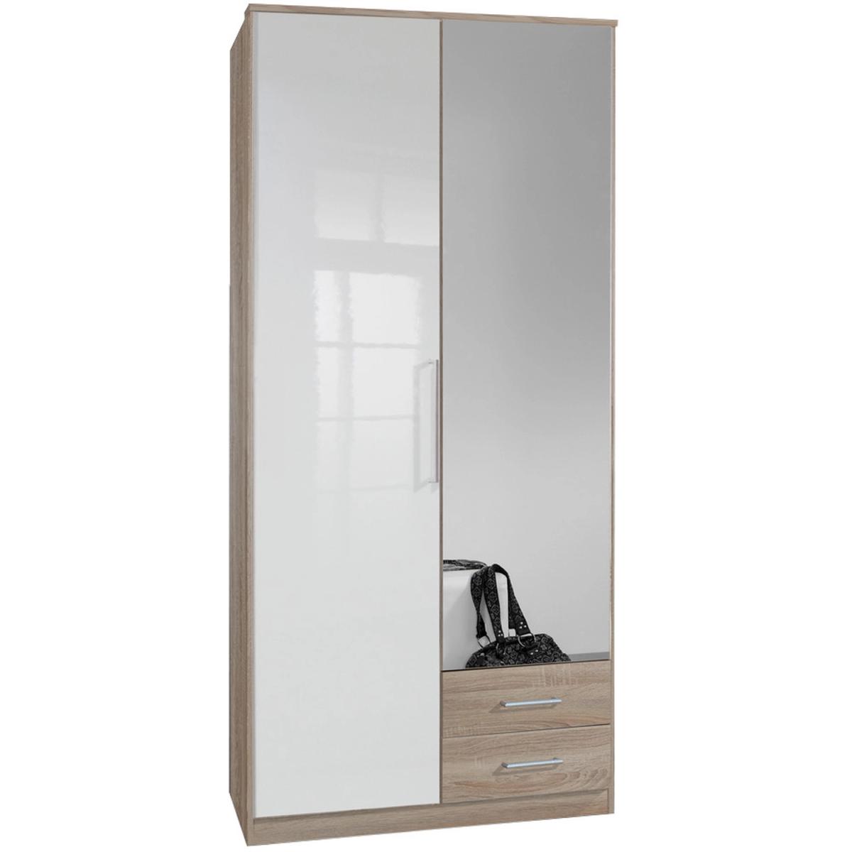 Gamma 2 Door 2 Drawer  Mirror – image 3