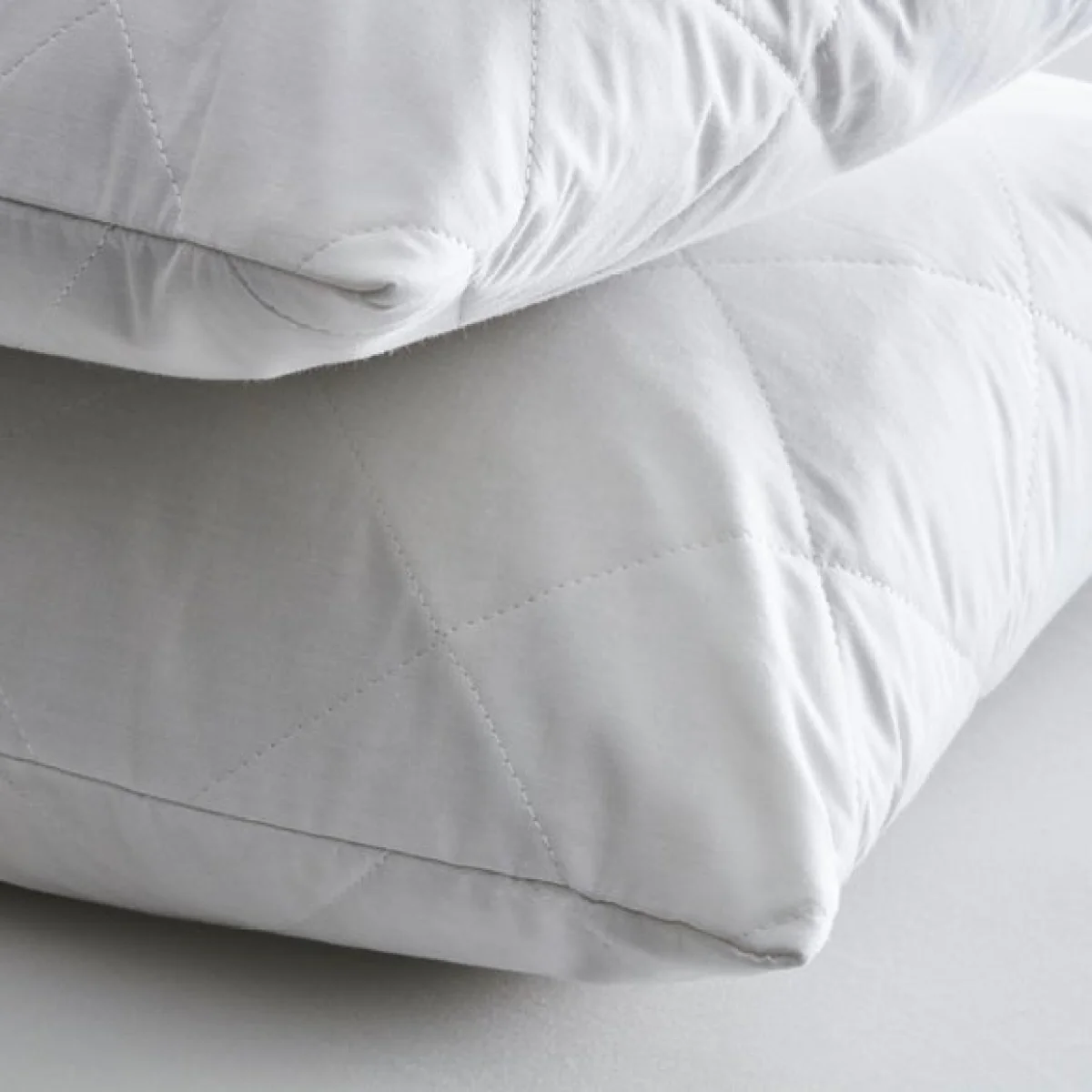 Fogarty Perfectly Washable Pillow Protector Pair White – image 2