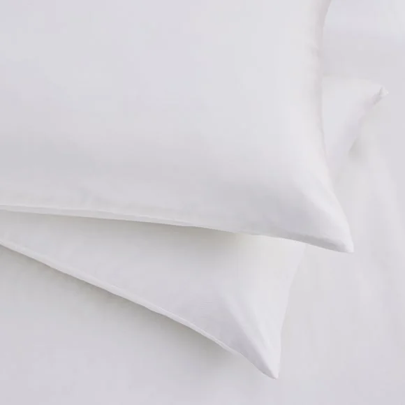 Fogarty Set of 2 Bamboo and Cotton Pillow Protectors – image 2