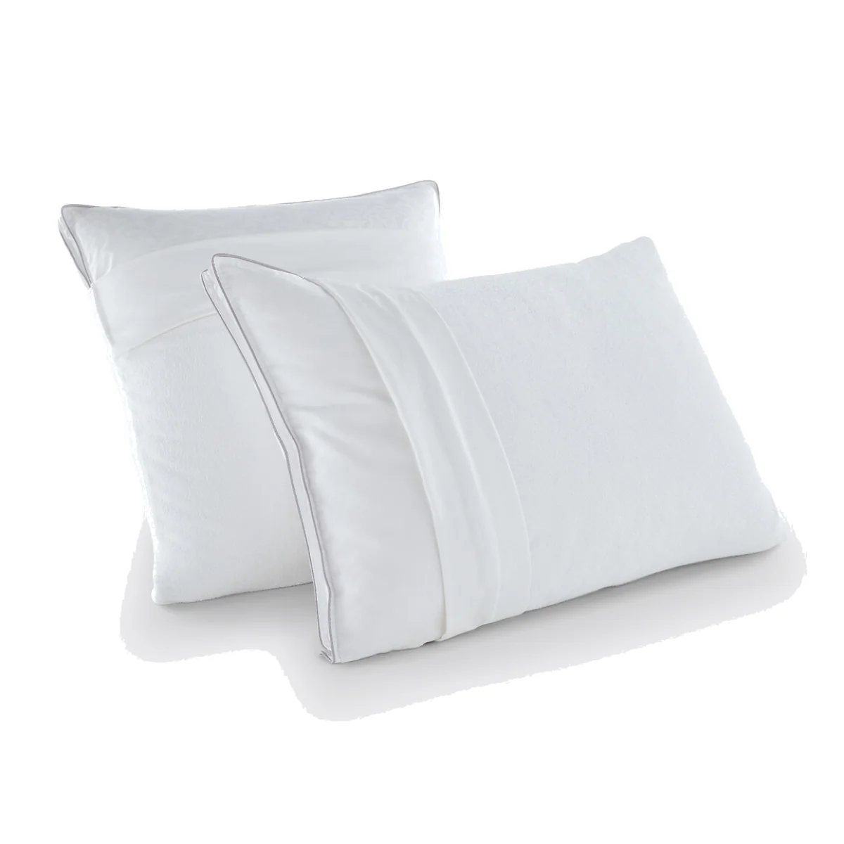 Waterproof Pillow Protector in Towelling with Anti-Mite Treatment – image 1