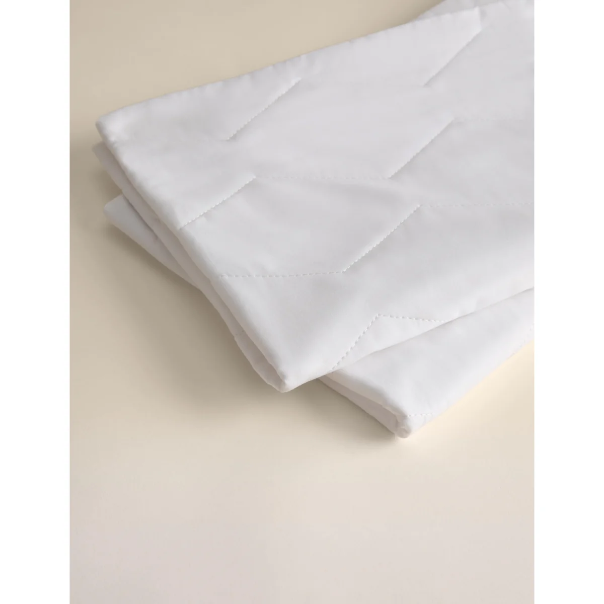 M&S 2 Pack Cotton Pillow Protectors - White, White – image 3