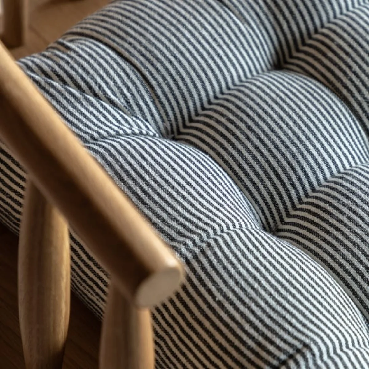 Cedar & Sage Harrington Woven Stripe Seat Pad – image 3