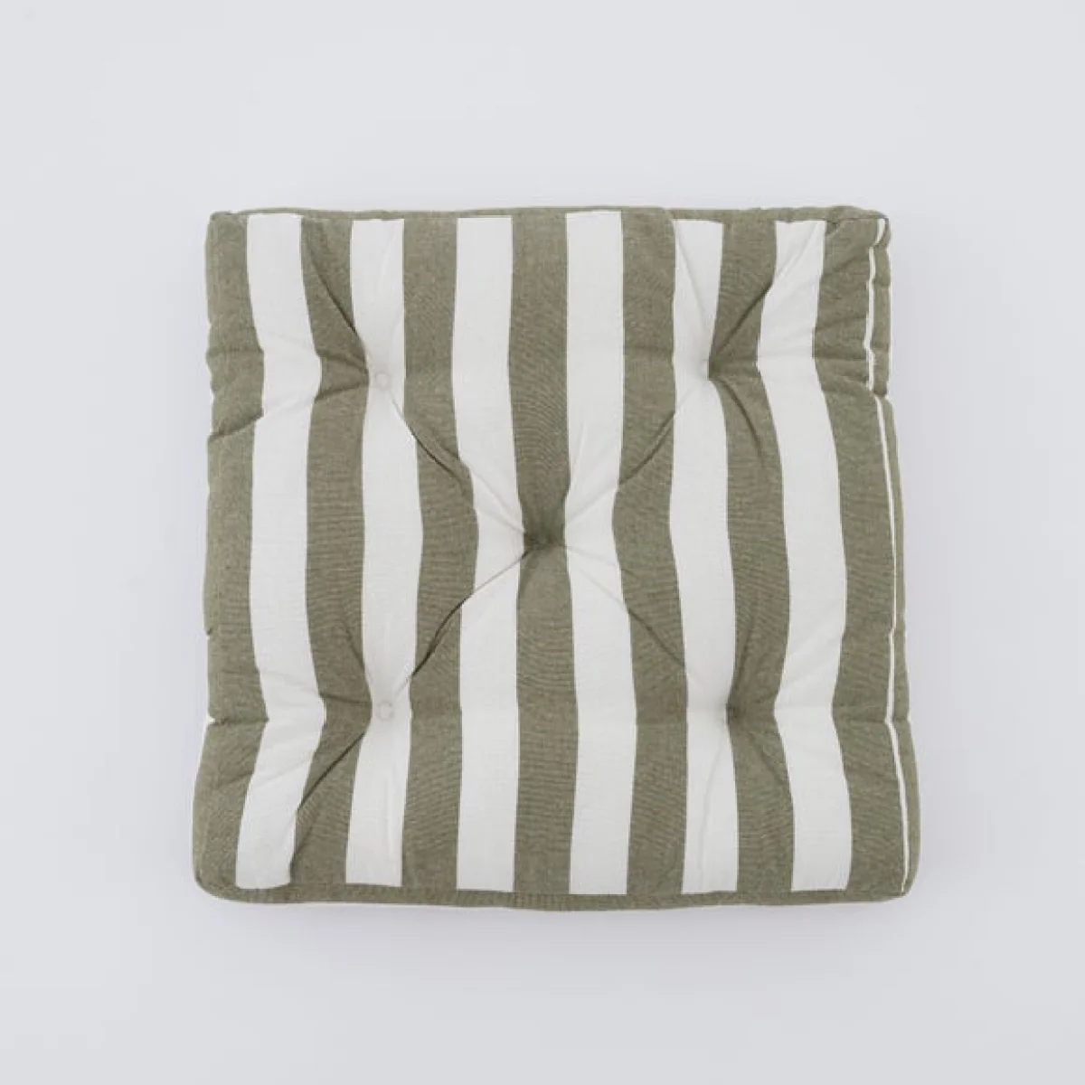 Striped Square Seat Pad – image 5