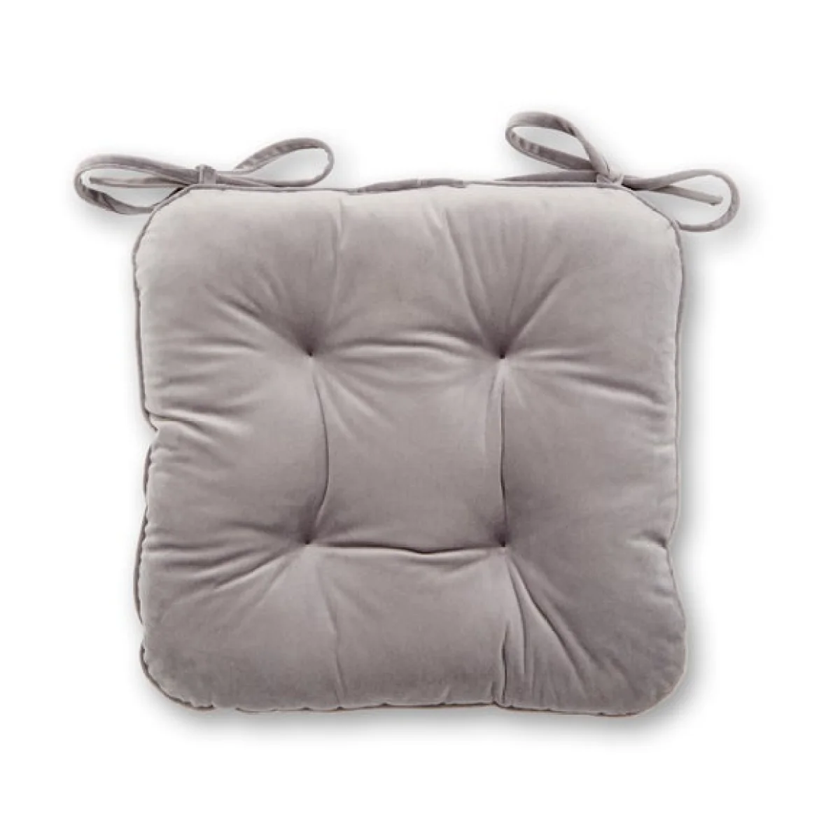 Recycled Velour Seat Pad Grey – image 2