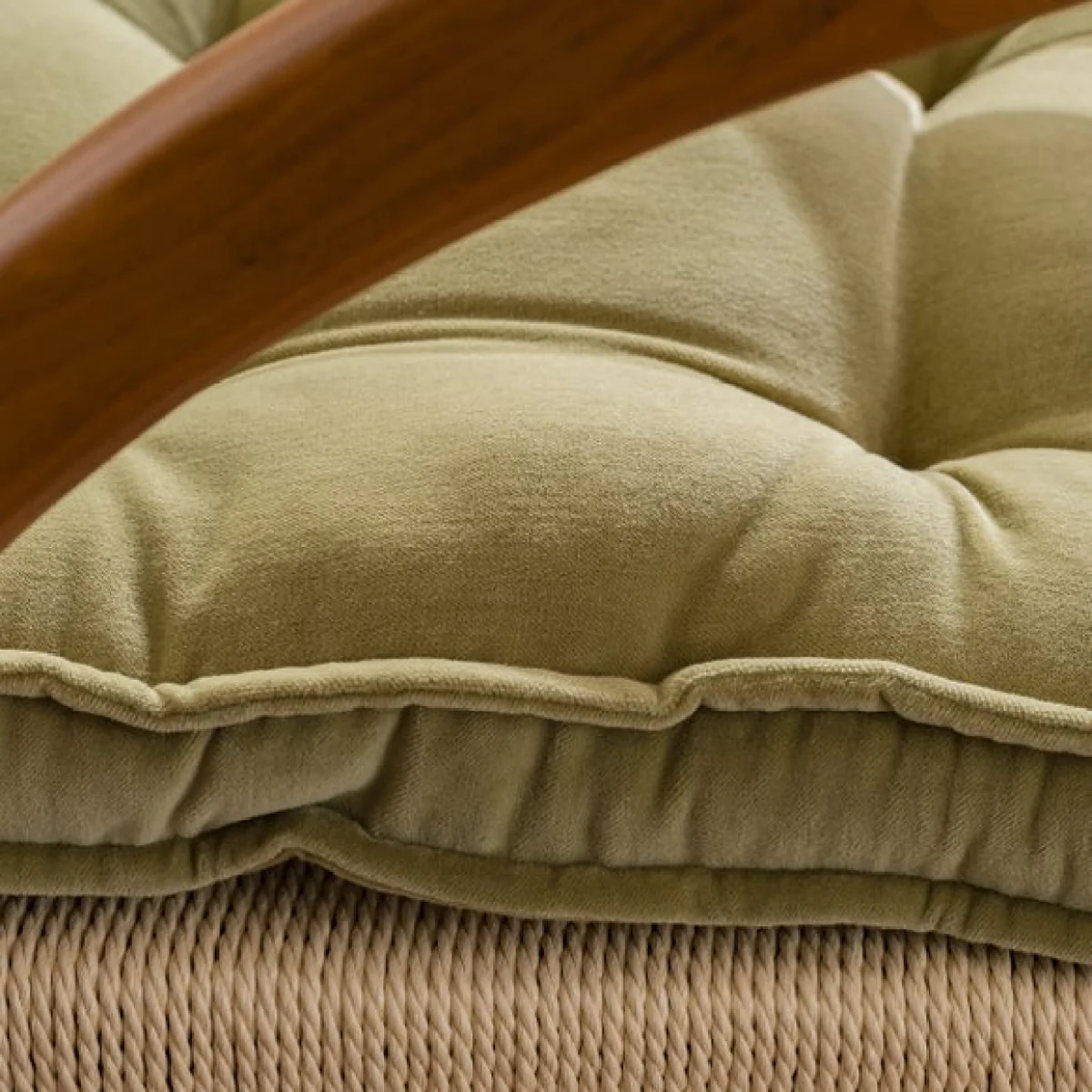 Clara Velvet Gusset Seat Pad – image 4