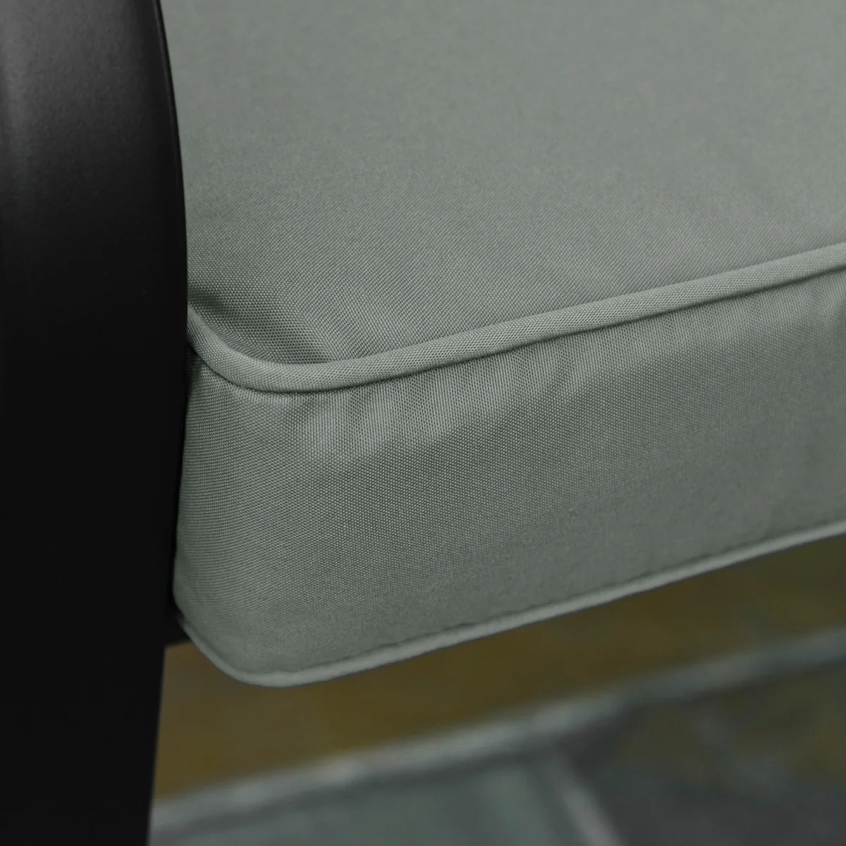 Garden Bench Cushion Loveseat Seat Pad for 2 Seaters - Grey – image 9