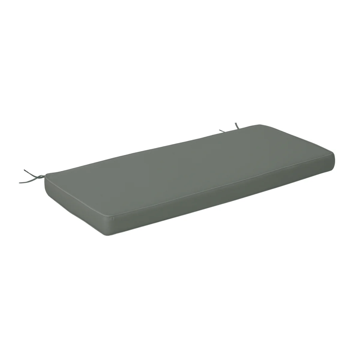 Garden Bench Cushion Loveseat Seat Pad for 2 Seaters - Grey – image 1
