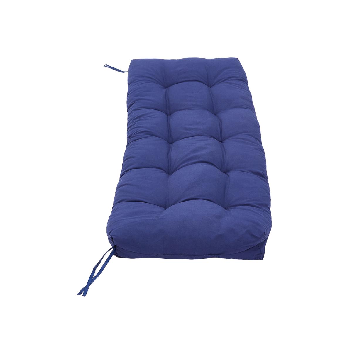 Garden Patio Bench Seat Cushion - Navy Blue