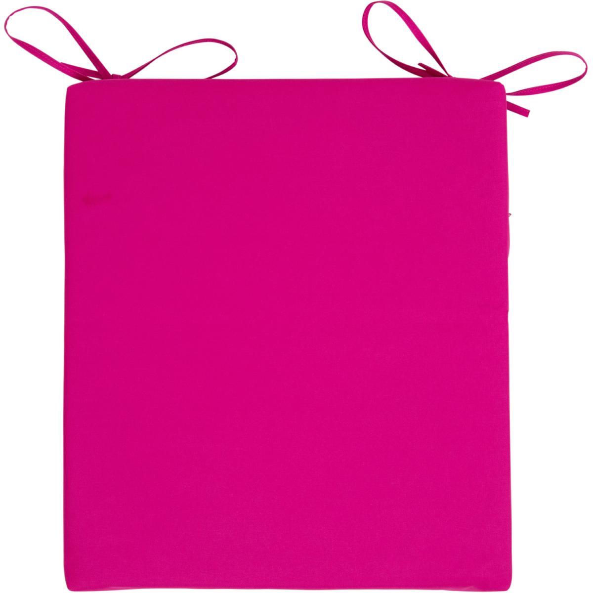 Square Indoor and Outdoor Seat Pad (Set of 2) - Pink – image 3