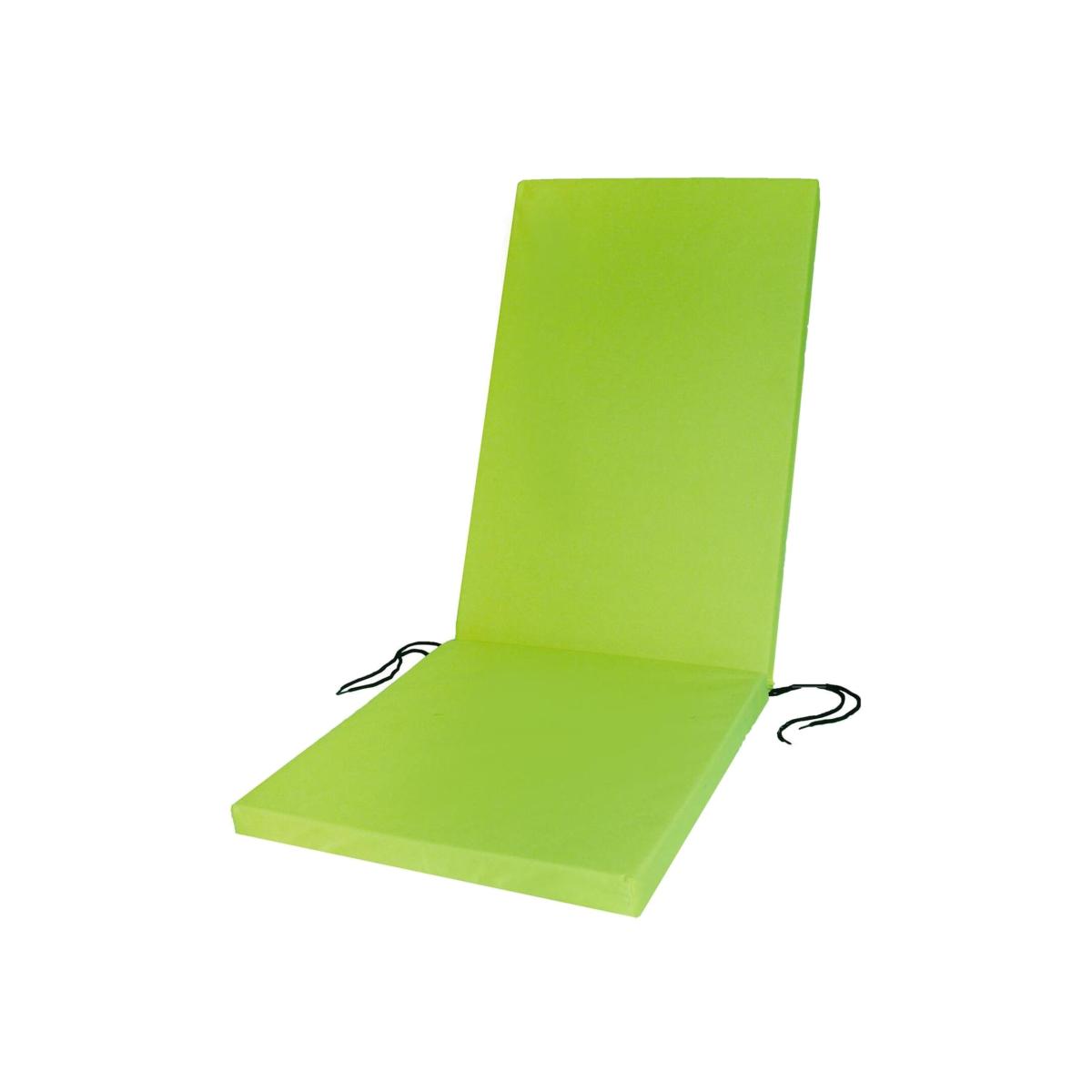 Water Resistant High Back Chair Pads - Lime Green