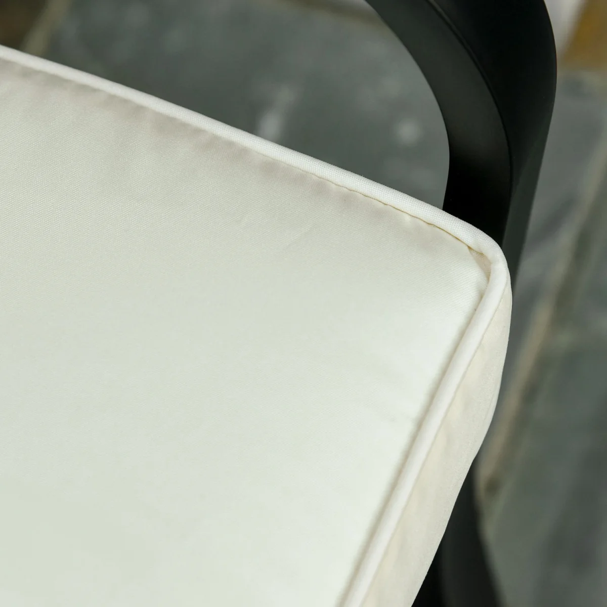Garden Bench Cushion Loveseat Seat Pad for 2 Seaters - Cream White – image 10