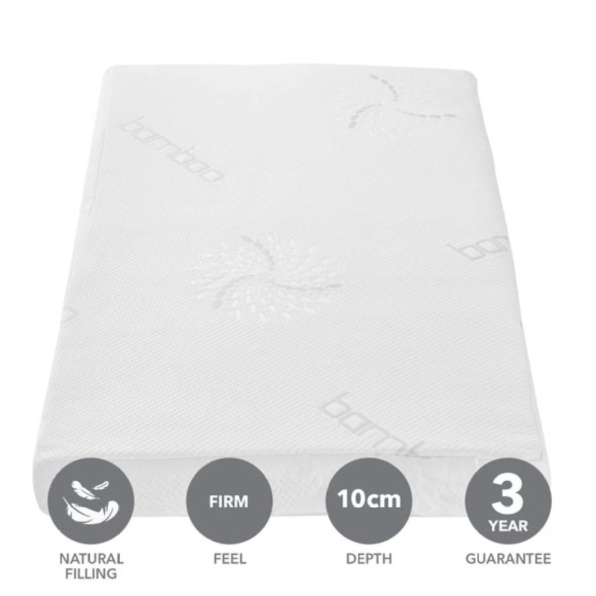 Return - Tutti Bambini Natural Coir Fibre Cot Mattress – image 2