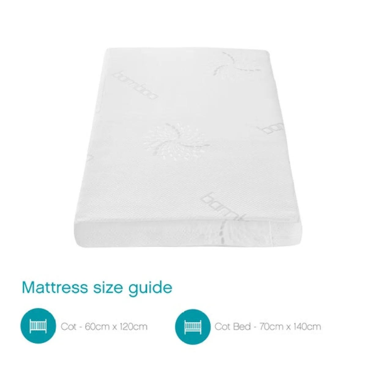 Return - Tutti Bambini Natural Coir Fibre Cot Mattress – image 3