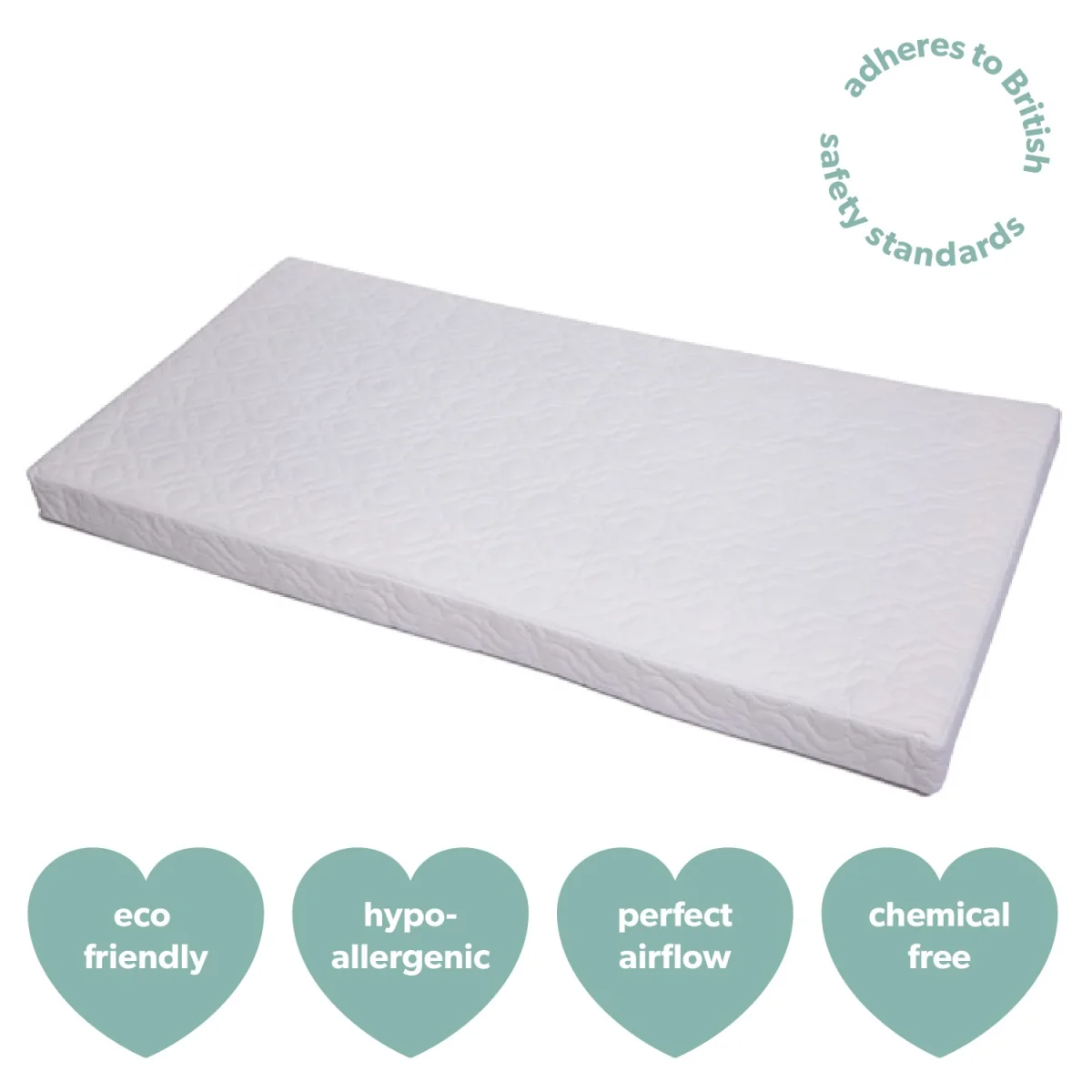 Luxury Spring Cot Bed Mattress - Standard Size - Jamie – image 2