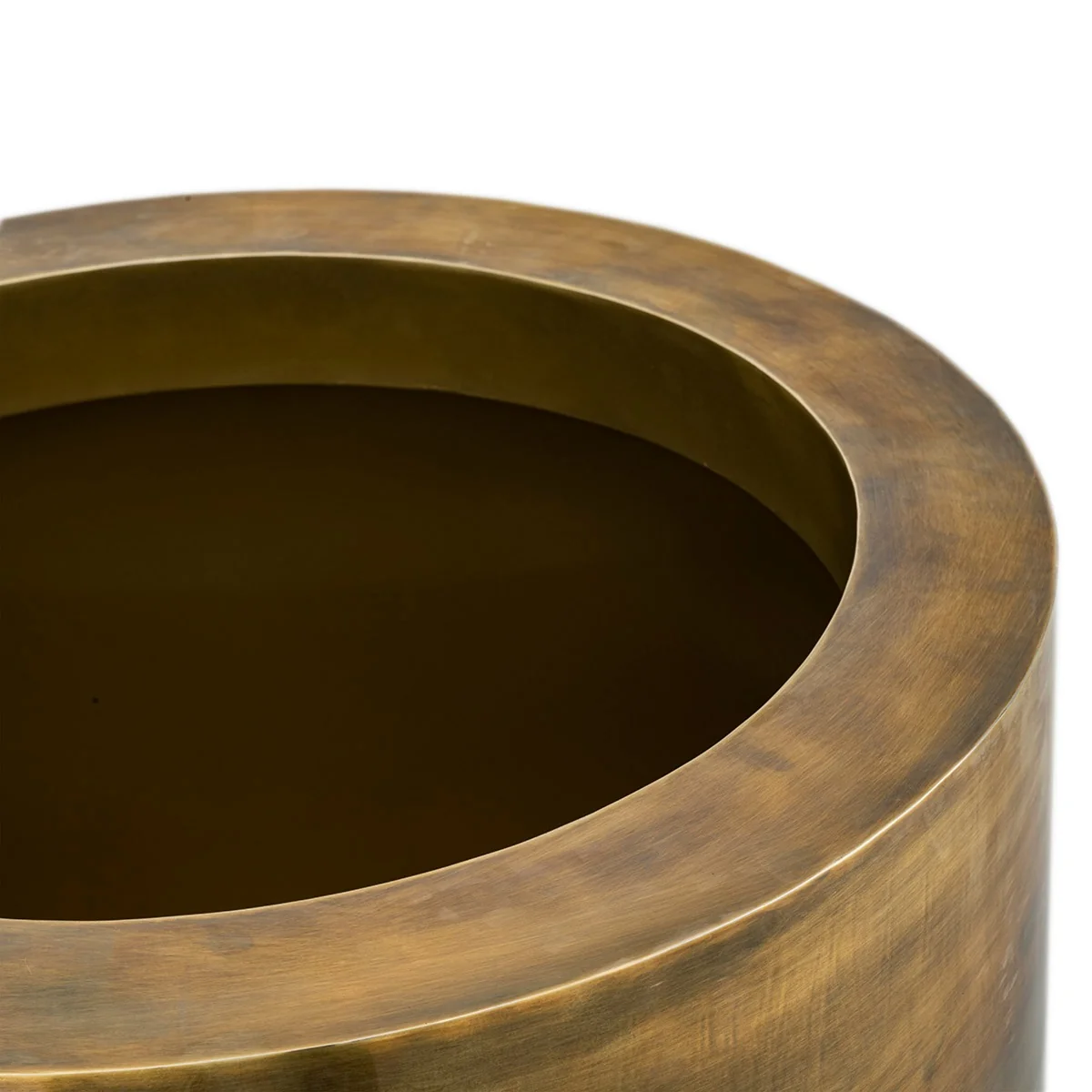Eichholtz Jasper Planter S Vintage Brass Finish, Gold | Barker & Stonehouse – image 3