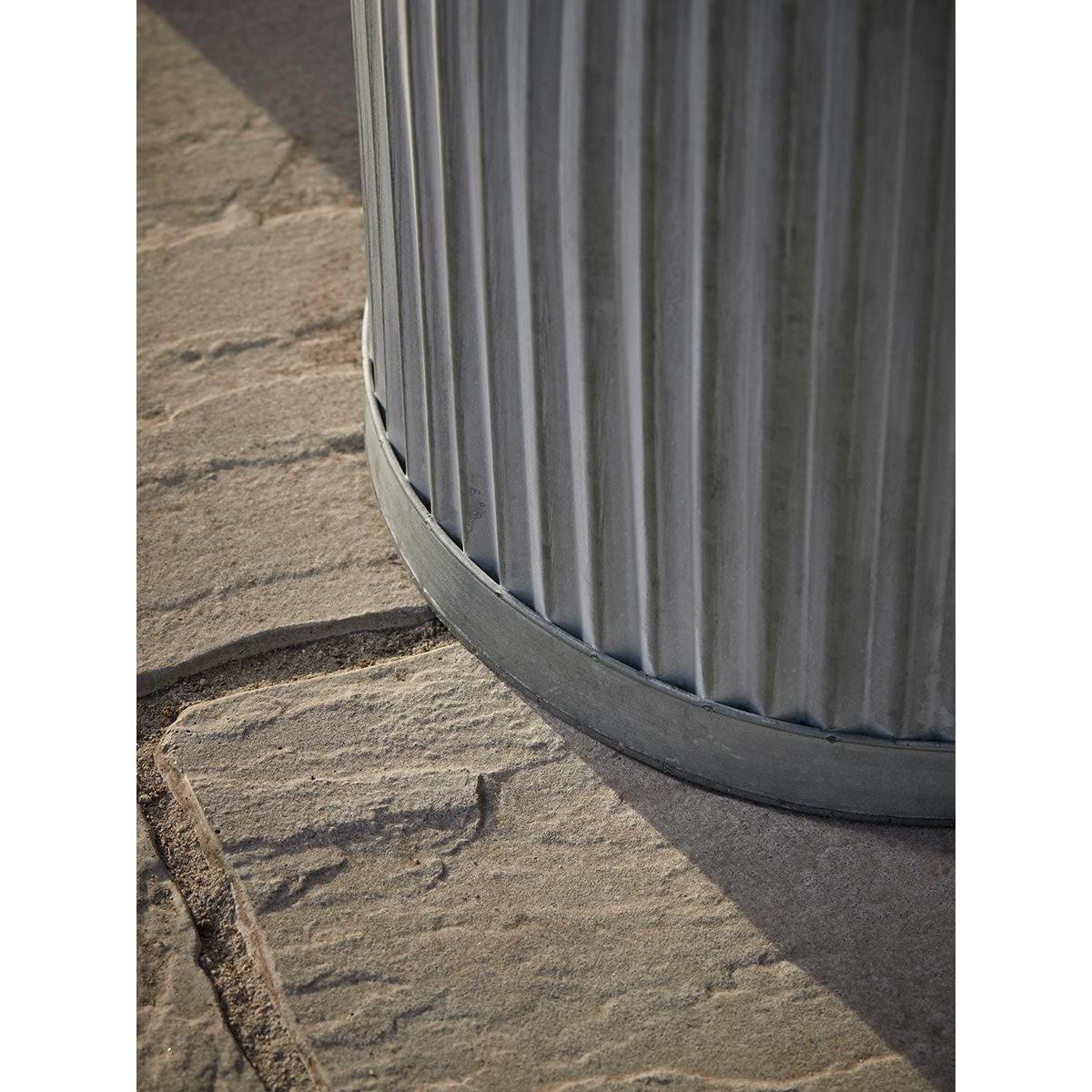 Two zinc Barrel Planters – image 3