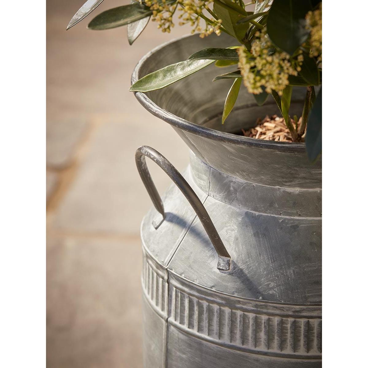 Antique Zinc Milk Churn – image 3