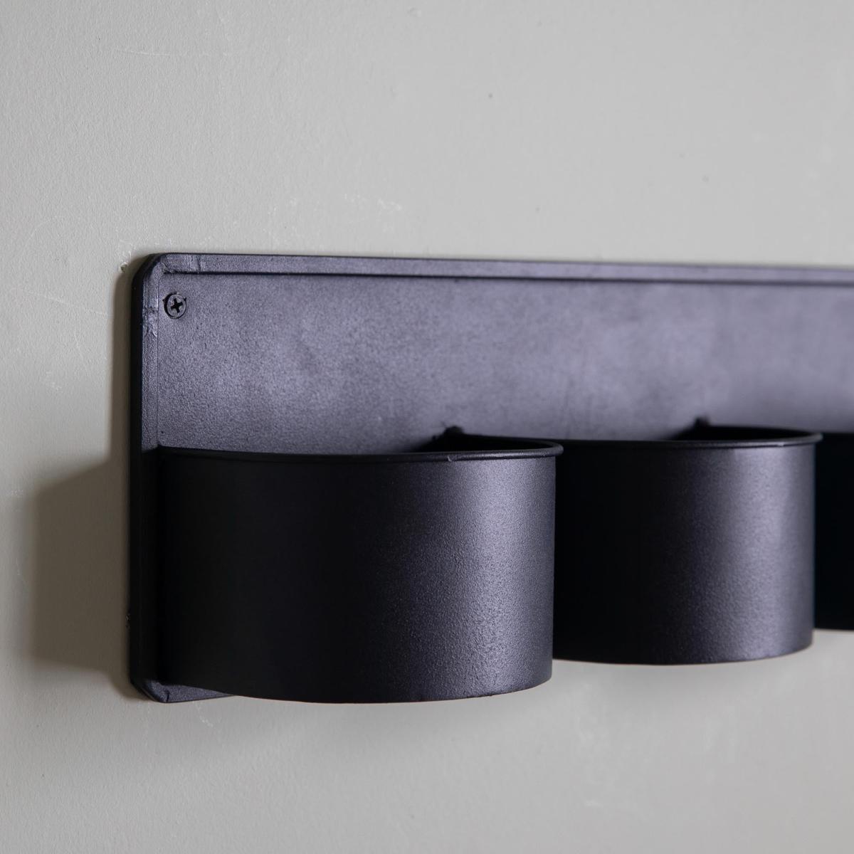 Como 5 Wall Planter Black – image 2