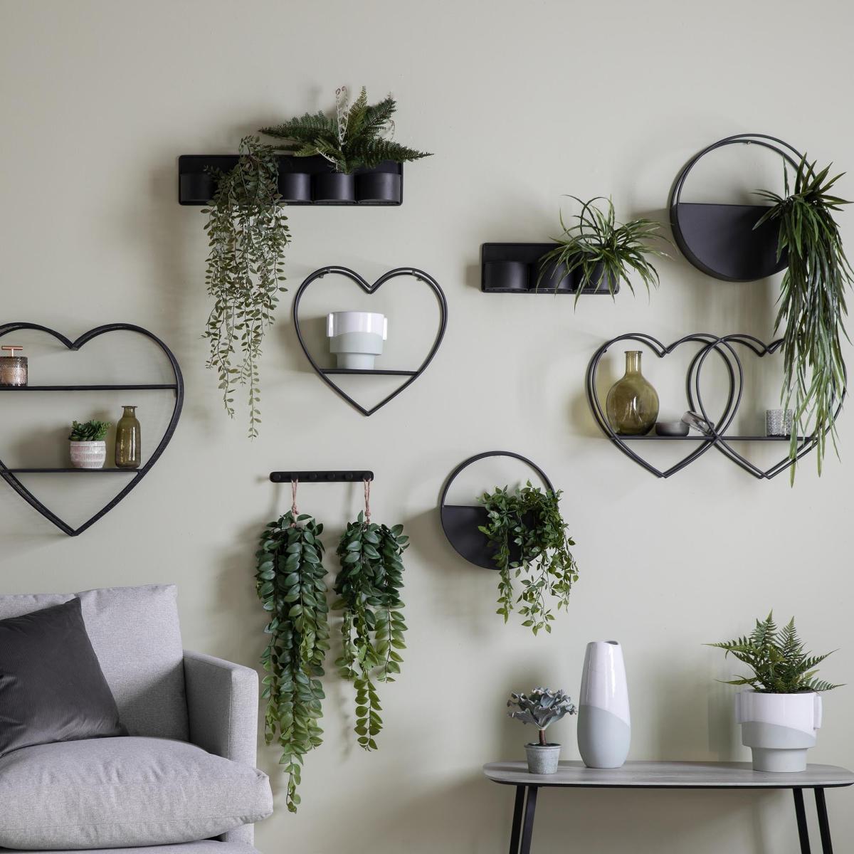 Como 5 Wall Planter Black – image 3