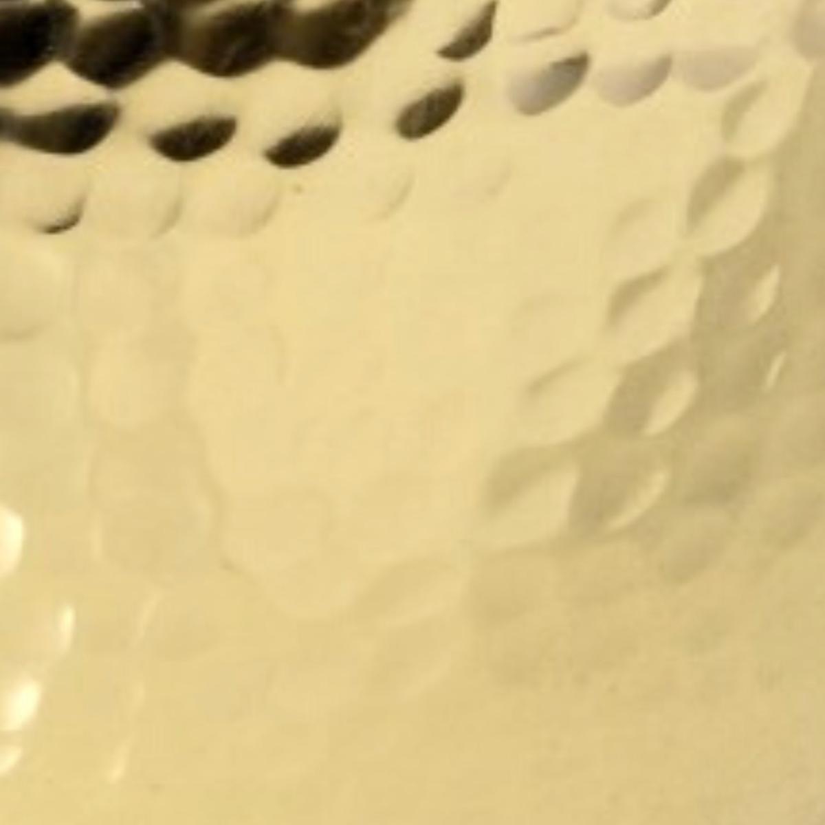 Hammered Bowl Plant Pot Gold – image 3