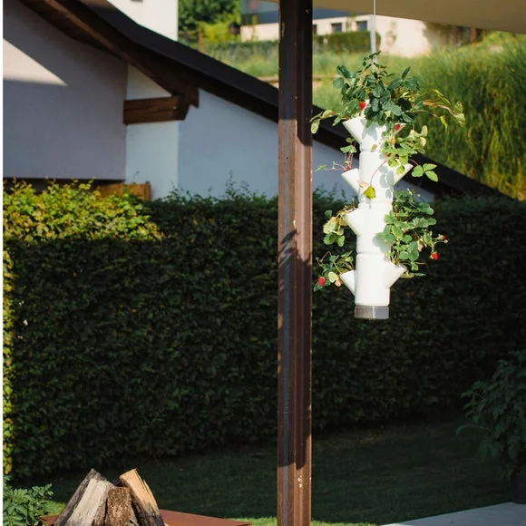 Gusta Garden Sissi Strawberry Hanging 4 Level Strawberry Tree Planter – image 3