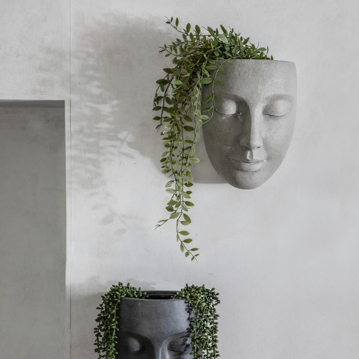 Salerno Wall Planter Grey – image 1
