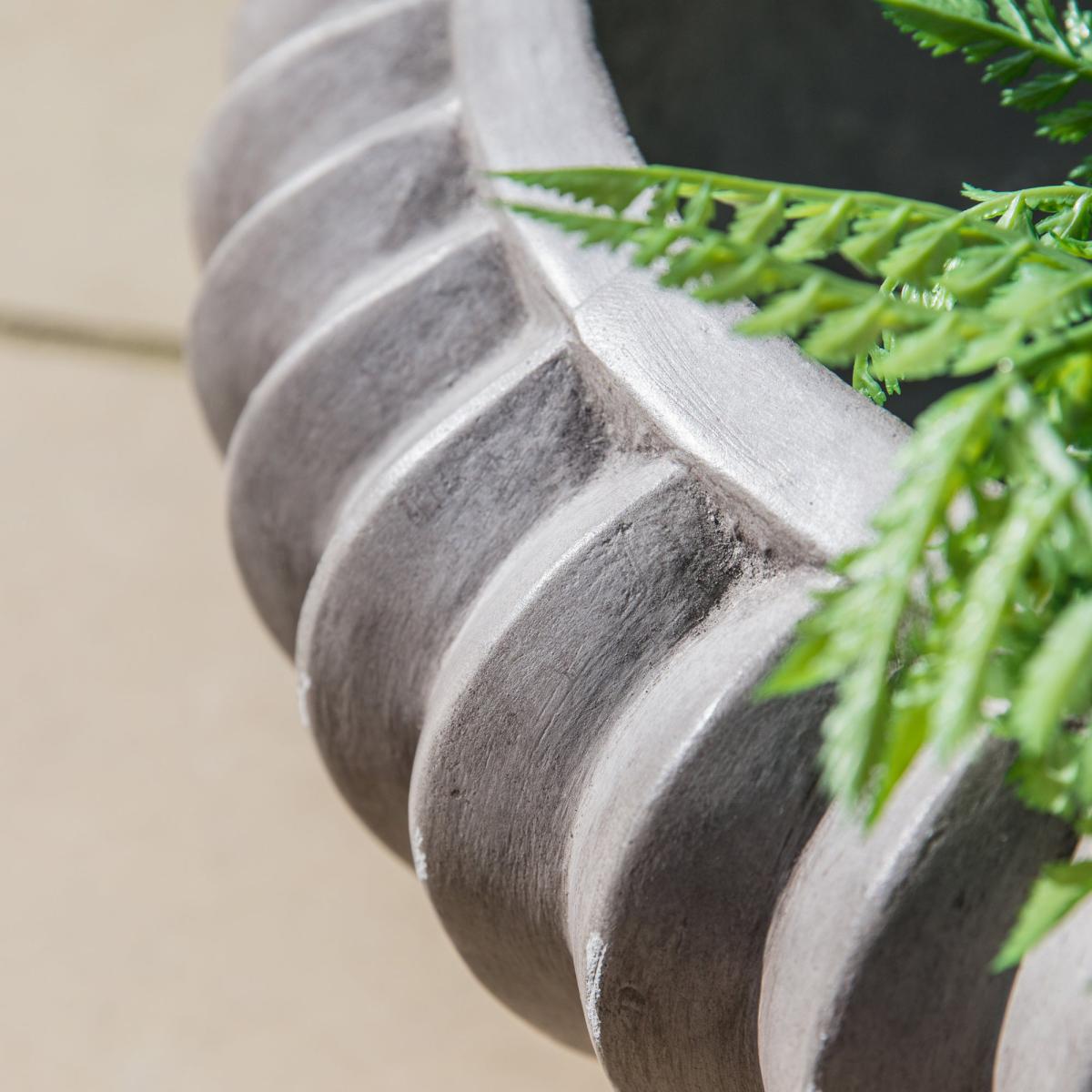 Ella Bowl Planter Dark Grey – image 3