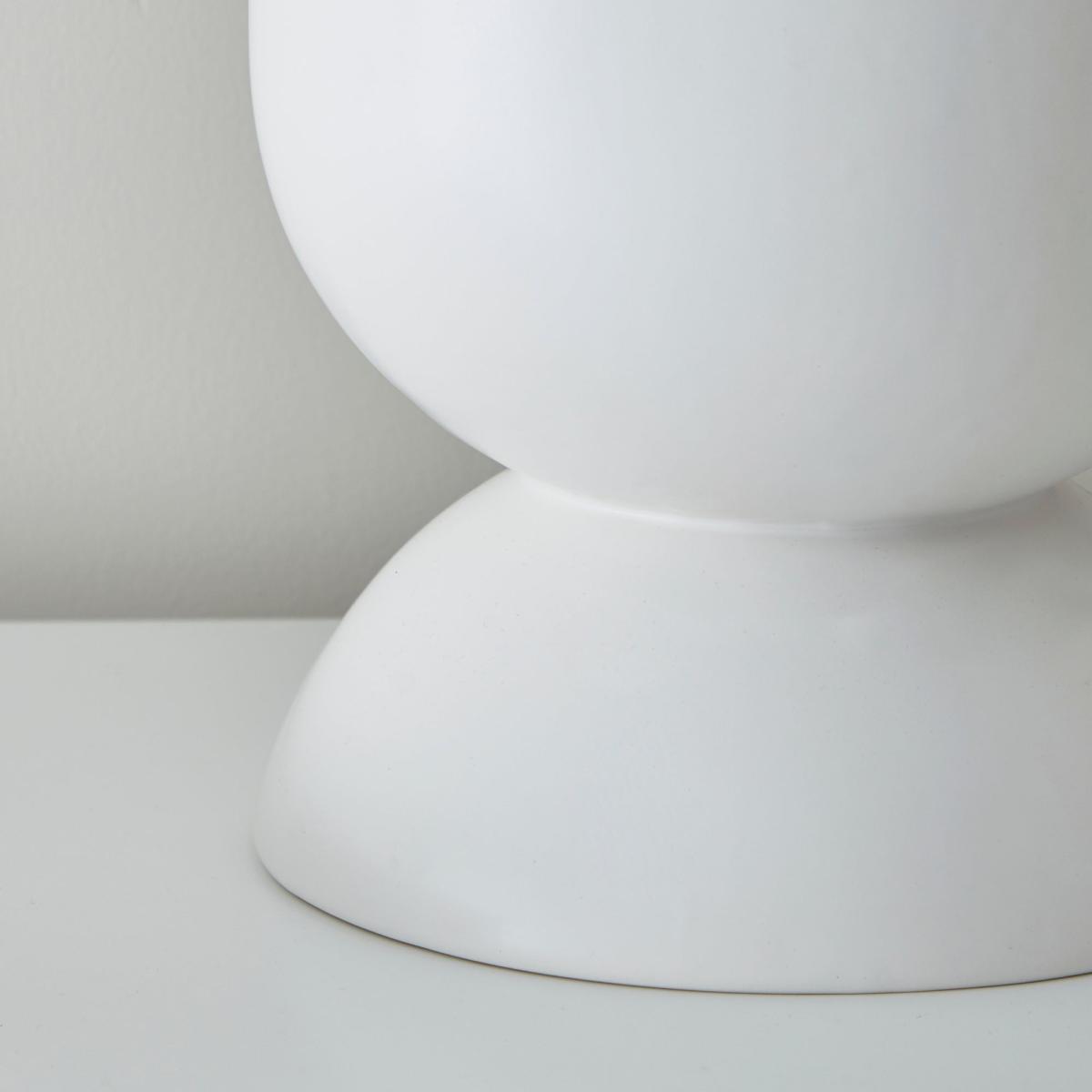 Ceramic White Planter 28cm White – image 2