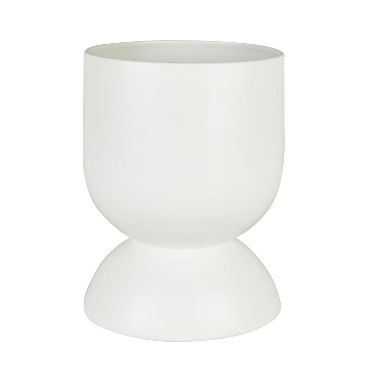 Ceramic White Planter 28cm White – image 3