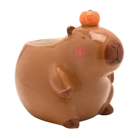 The Feel Good Club Capybara Medium Plant Pot – image 2
