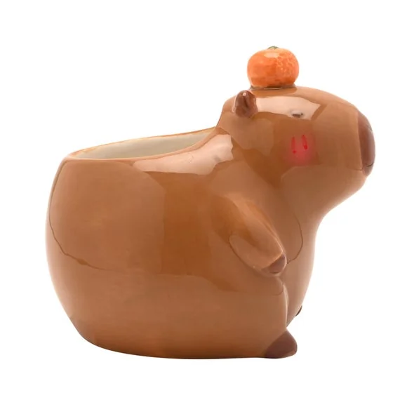 The Feel Good Club Capybara Medium Plant Pot – image 3