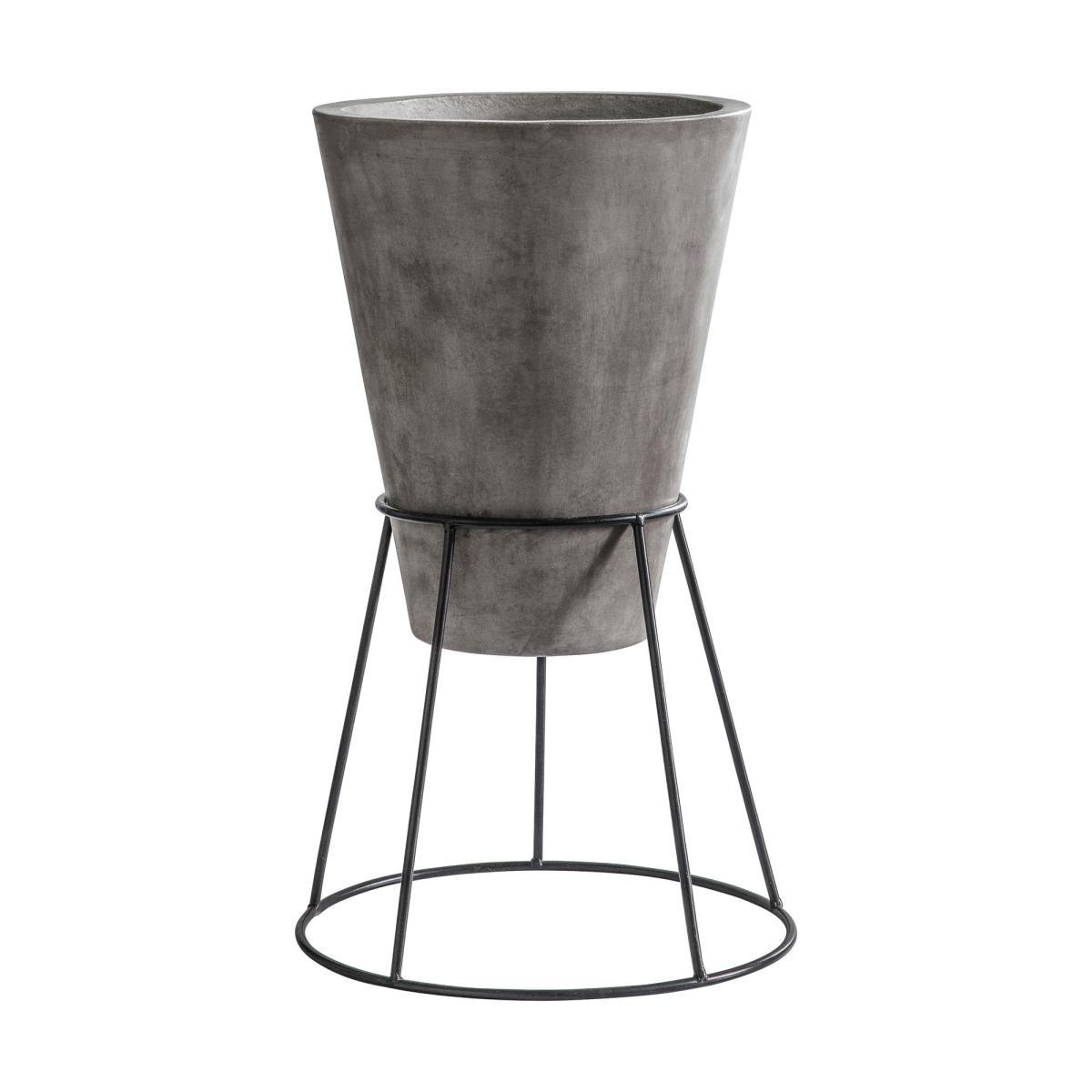 Helena Anthracite Planter Dark Grey – image 3