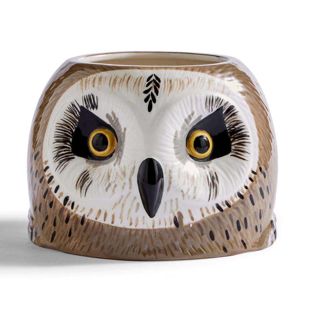Owl Planter Natural – image 5