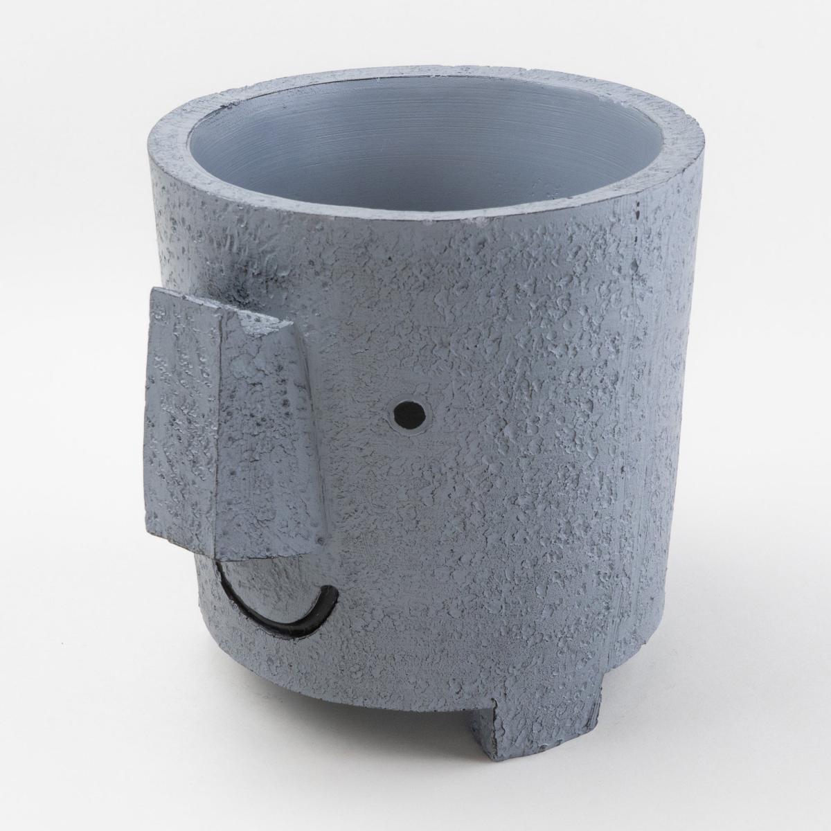 Industrial Glasses Holder Plant Pot Grey – image 4